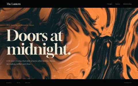 Cinematic Noir specimen